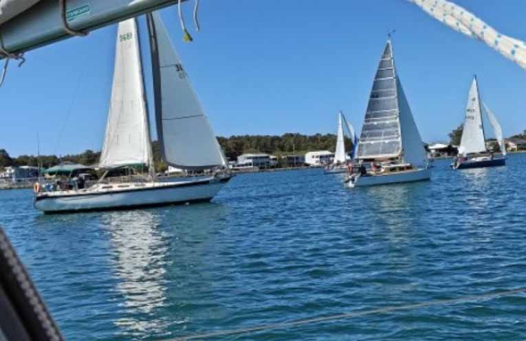 SAILING: Fickle winds sort boats in inshore series