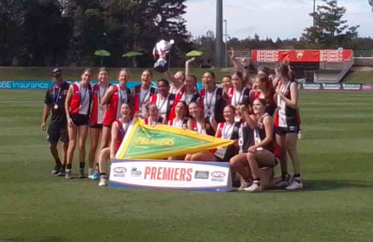 Saints women win women’s premiership
