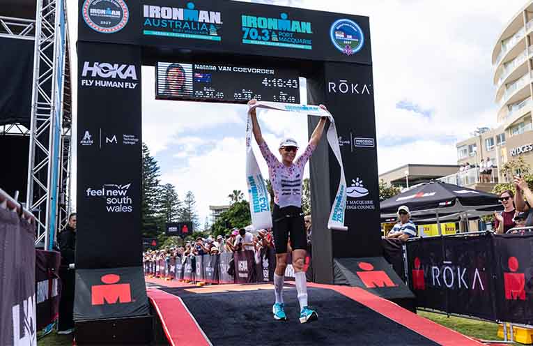 van Coevorden, Geens take Ironman titles in Port Macquarie